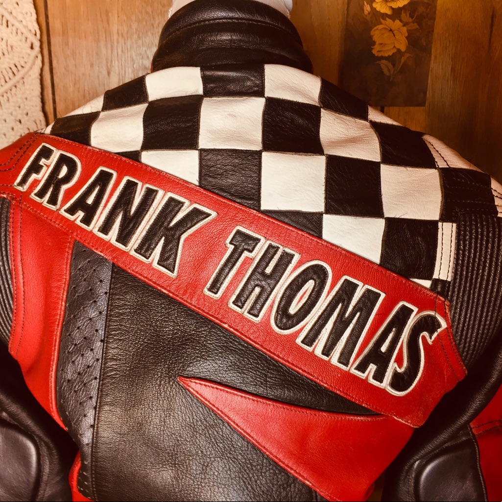 80s Frank Thomas Racing Leathers